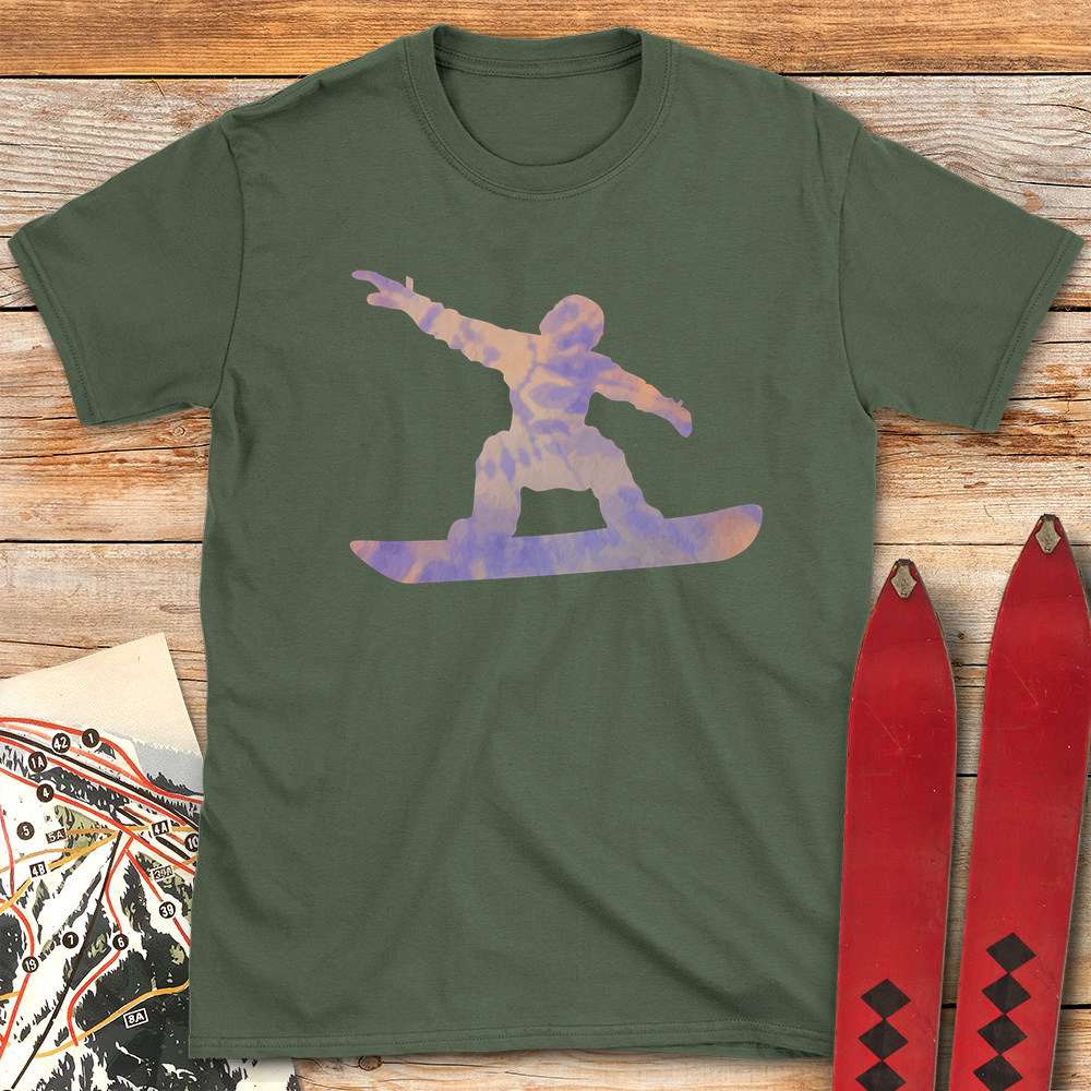 TieDye Snowboarder