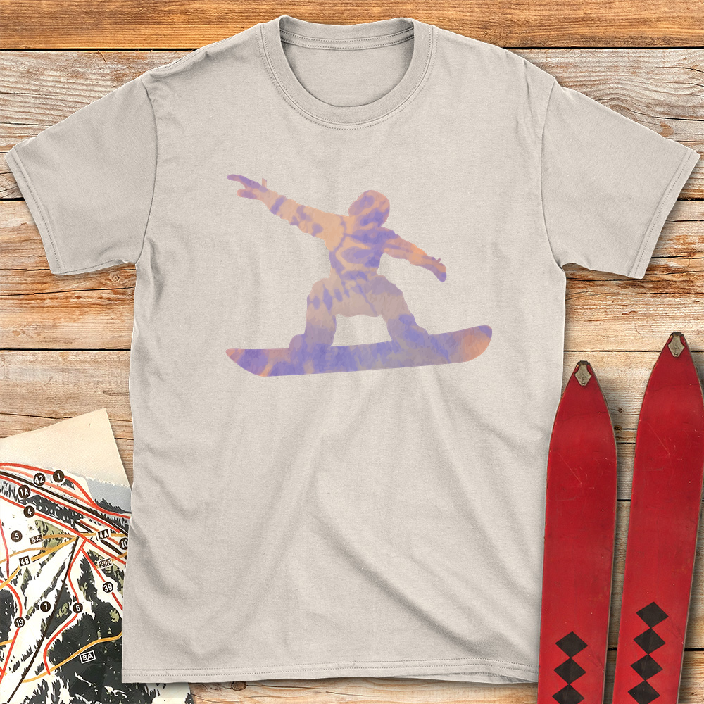 TieDye Snowboarder