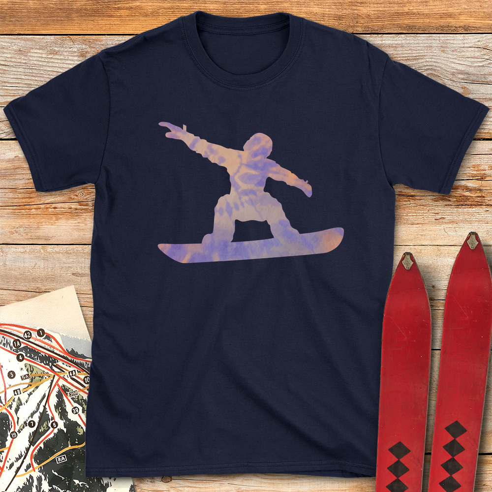 TieDye Snowboarder