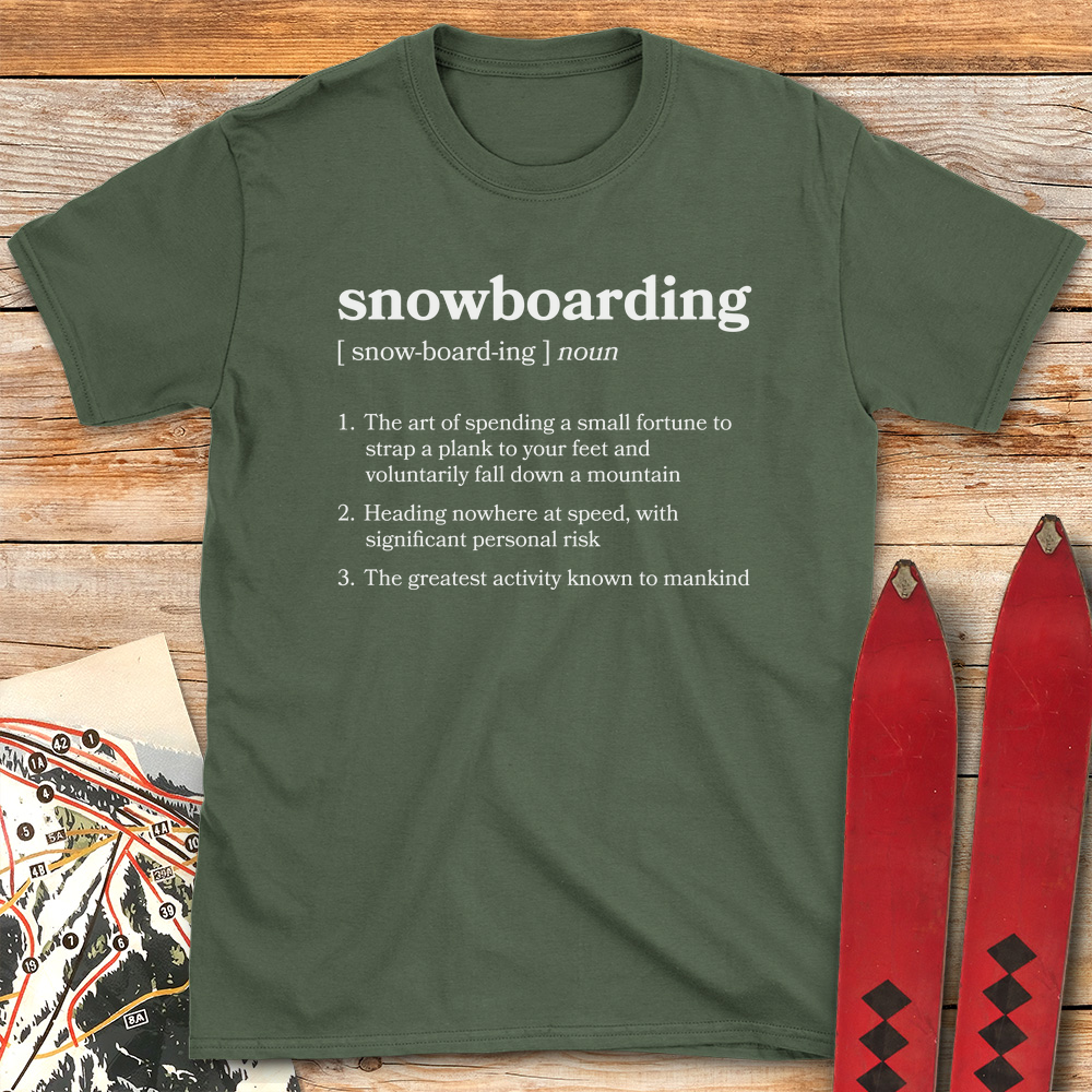 Definition of Snowboarding