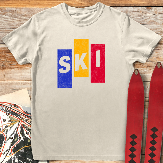 Vintage Ski Blocks T-Shirt