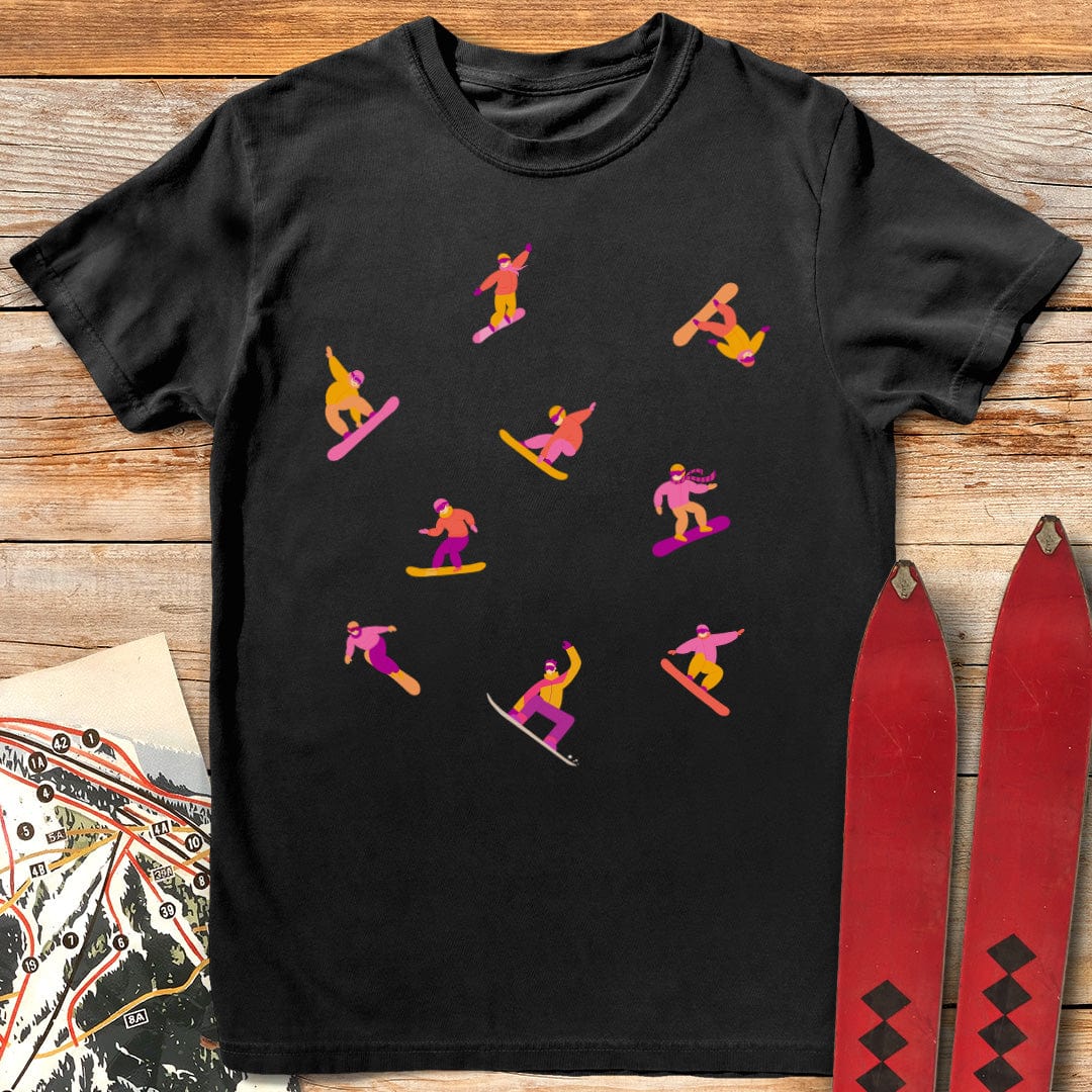 Snowboarder Party T-Shirt