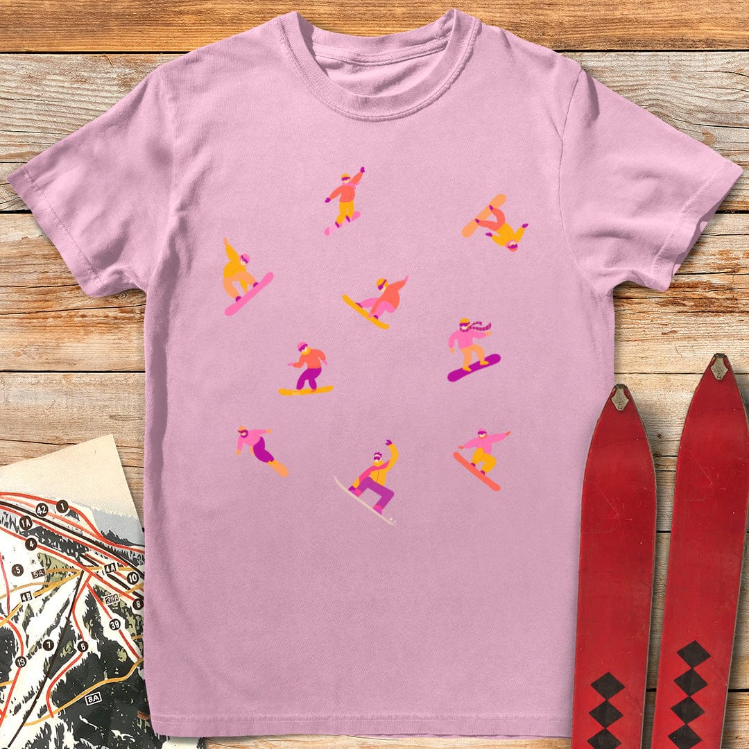 Snowboarder Party T-Shirt