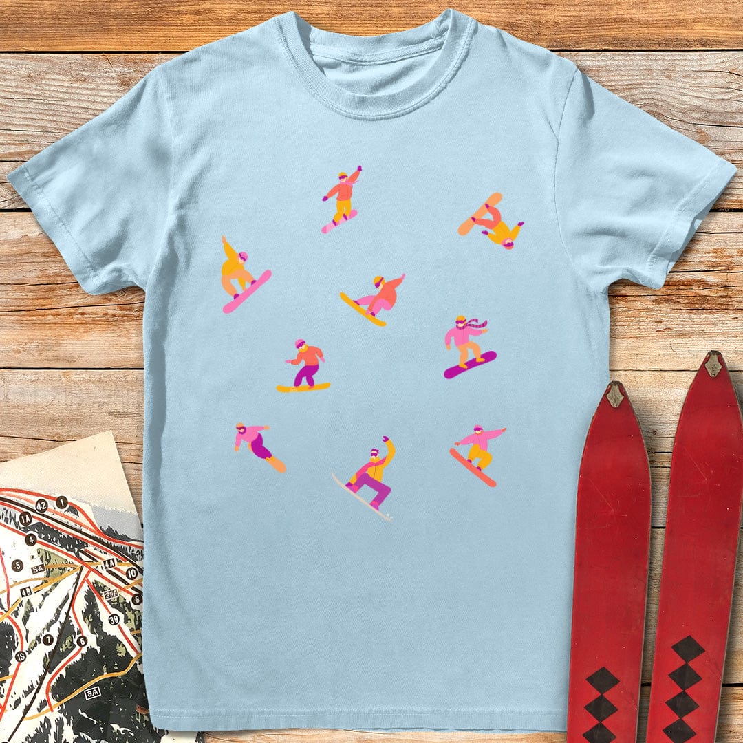 Snowboarder Party T-Shirt