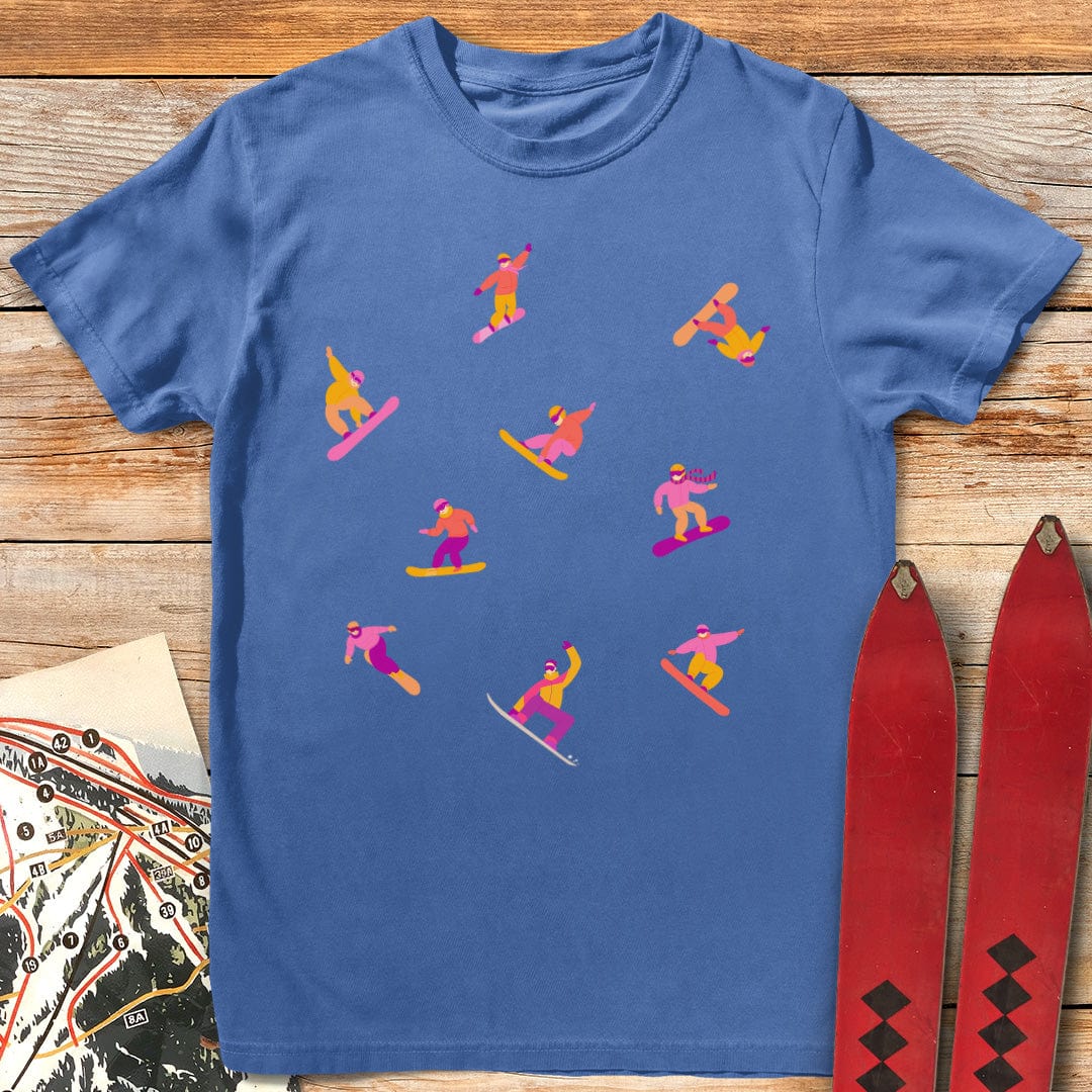 Snowboarder Party T-Shirt