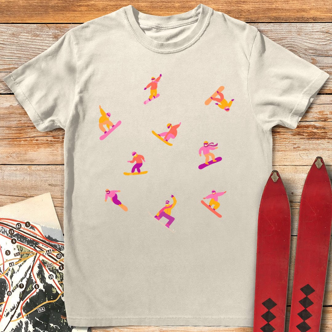 Snowboarder Party T-Shirt