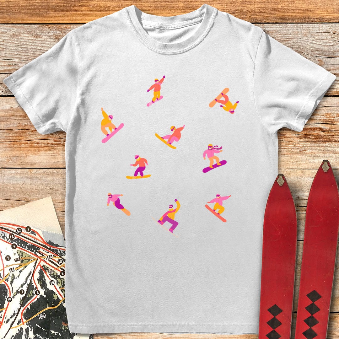 Snowboarder Party T-Shirt