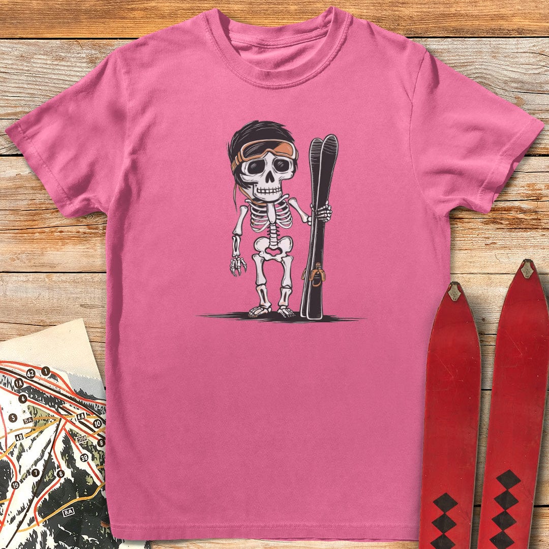 Skeleton Skier T-Shirt