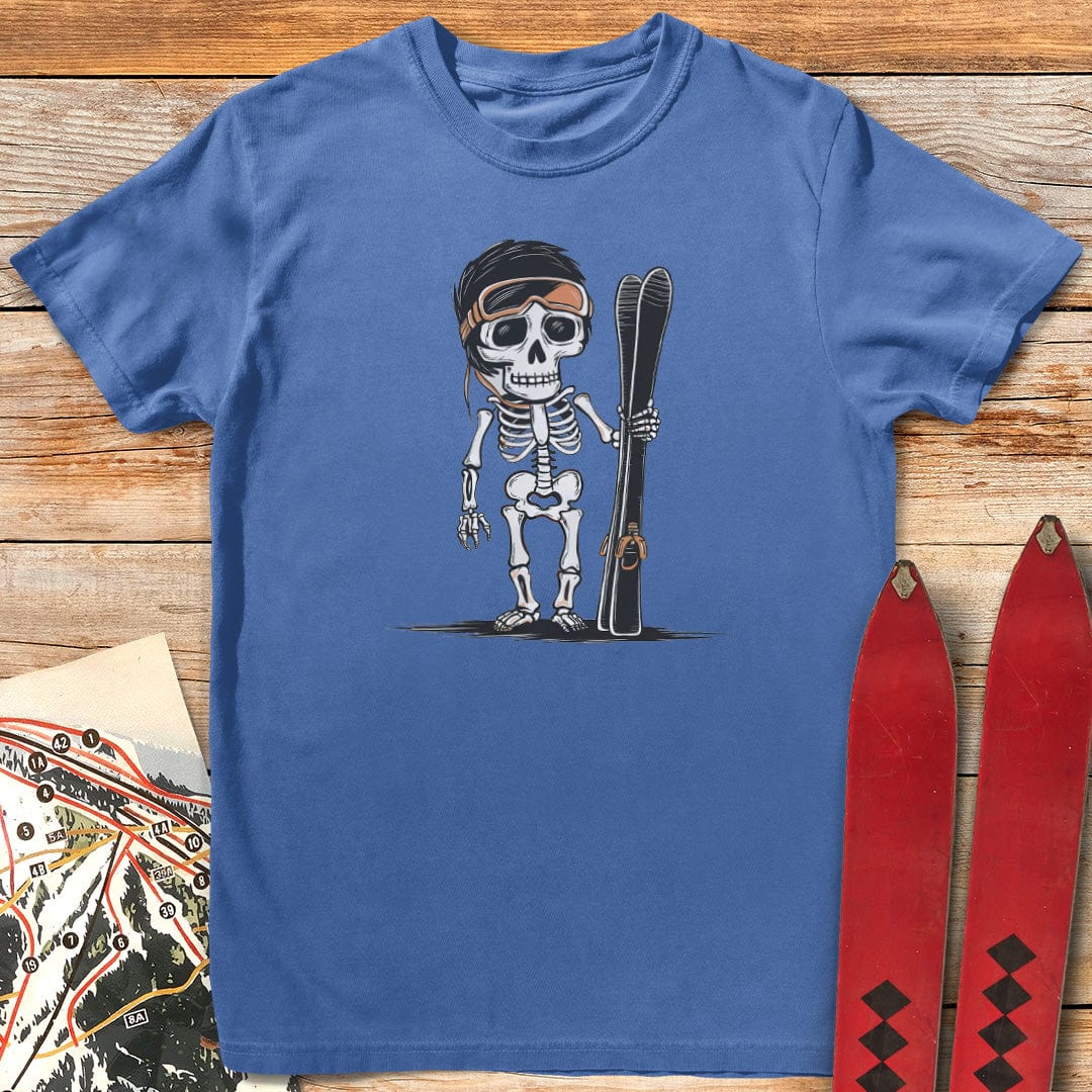 Skeleton Skier T-Shirt