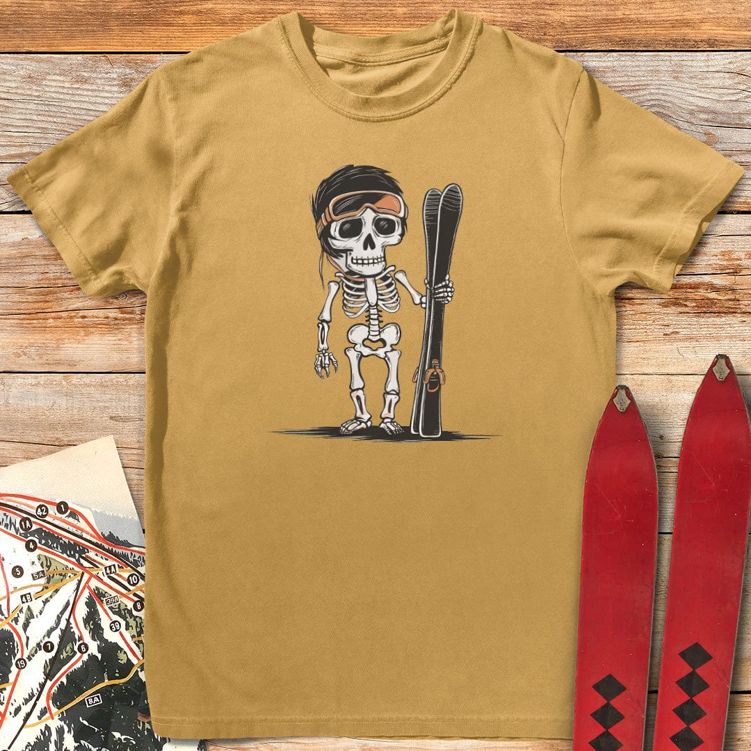 Skeleton Skier T-Shirt