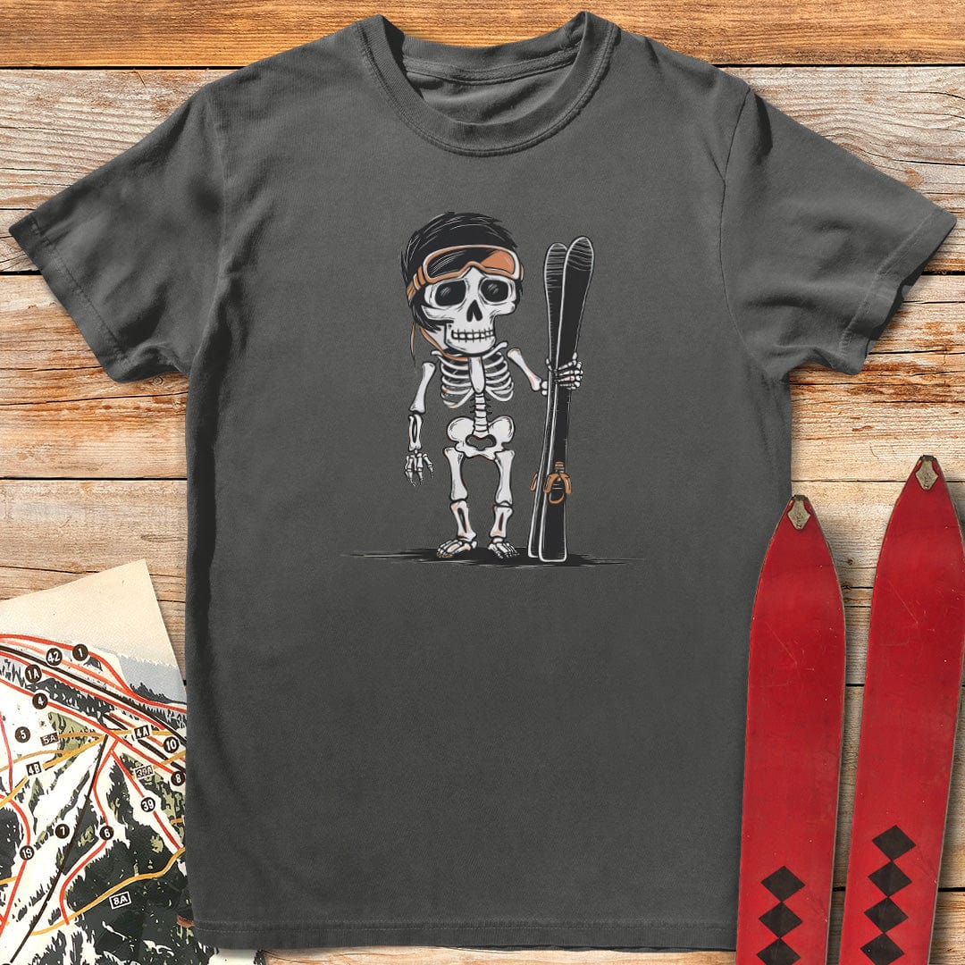 Skeleton Skier T-Shirt