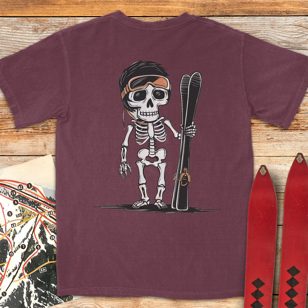 Skeleton Skier