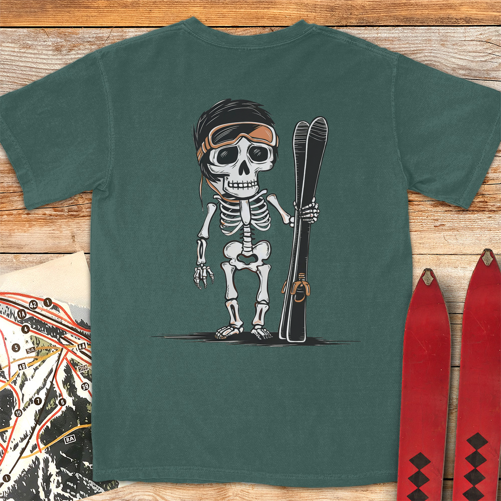 Skeleton Skier