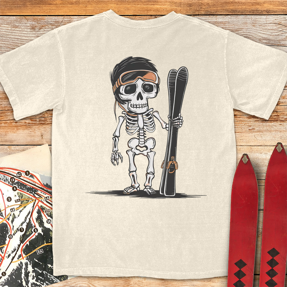 Skeleton Skier