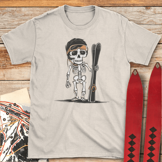 Skeleton Skier