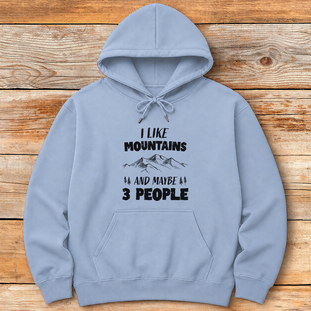 Mountains & 3 People
