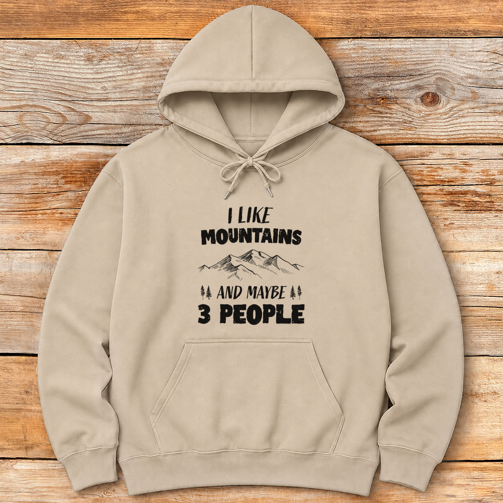 Mountains & 3 People