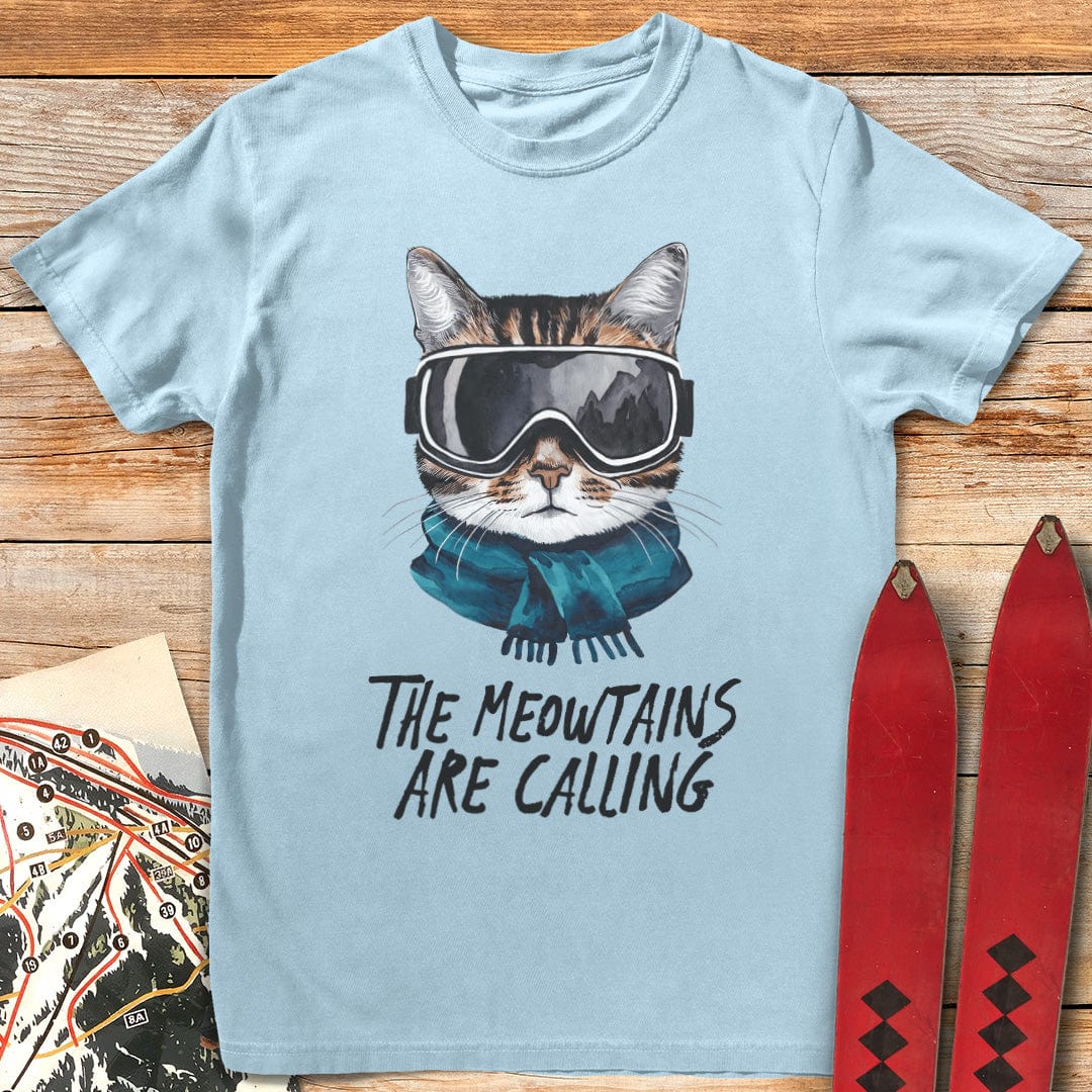 The Meowtains Are Calling T-Shirt