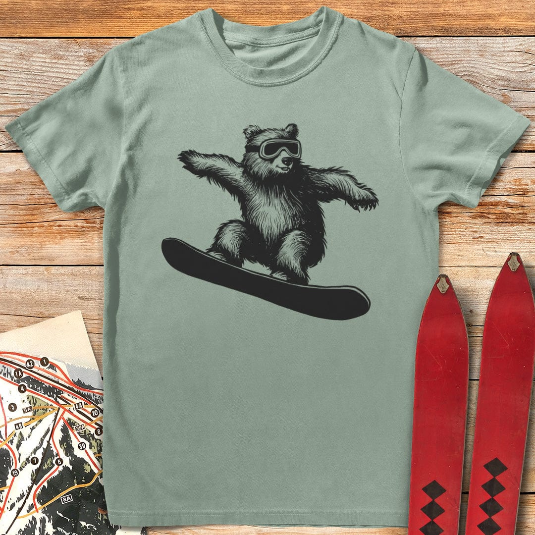 Radical Bear Snowboarder T-Shirt