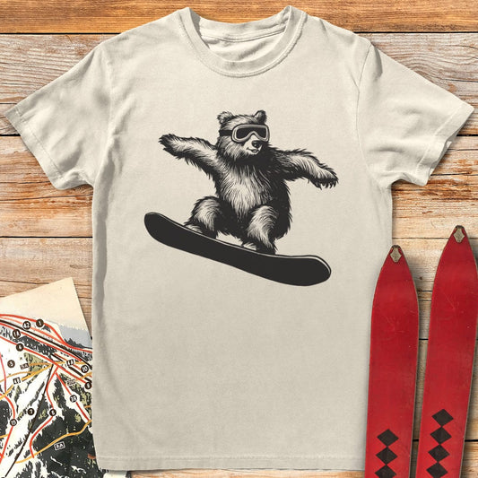 Radical Bear Snowboarder T-Shirt