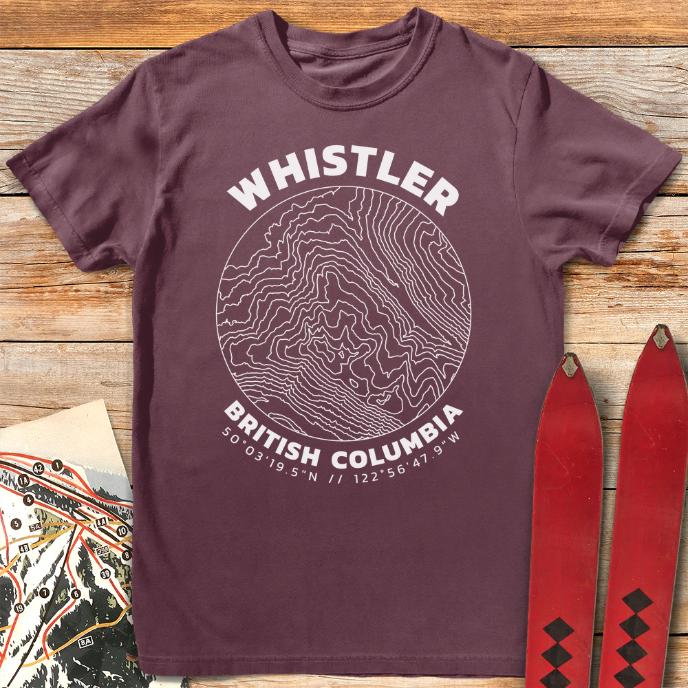 Whistler Topo Map