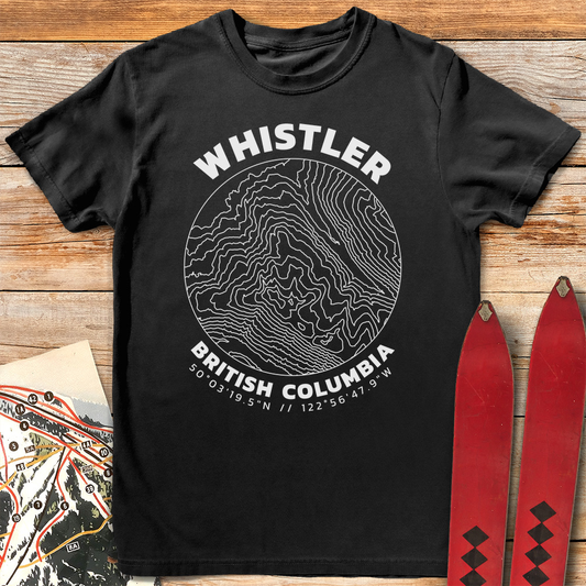 Whistler Topo Map