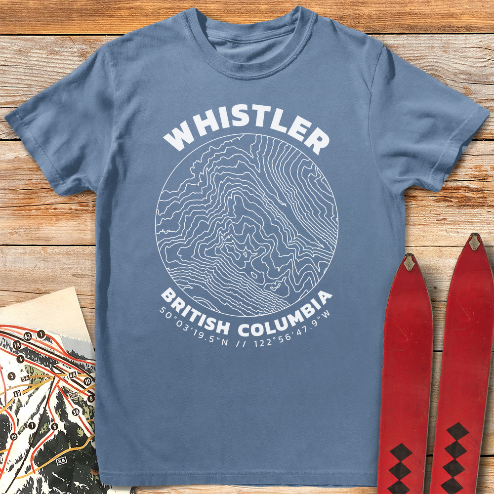 Whistler Topo Map