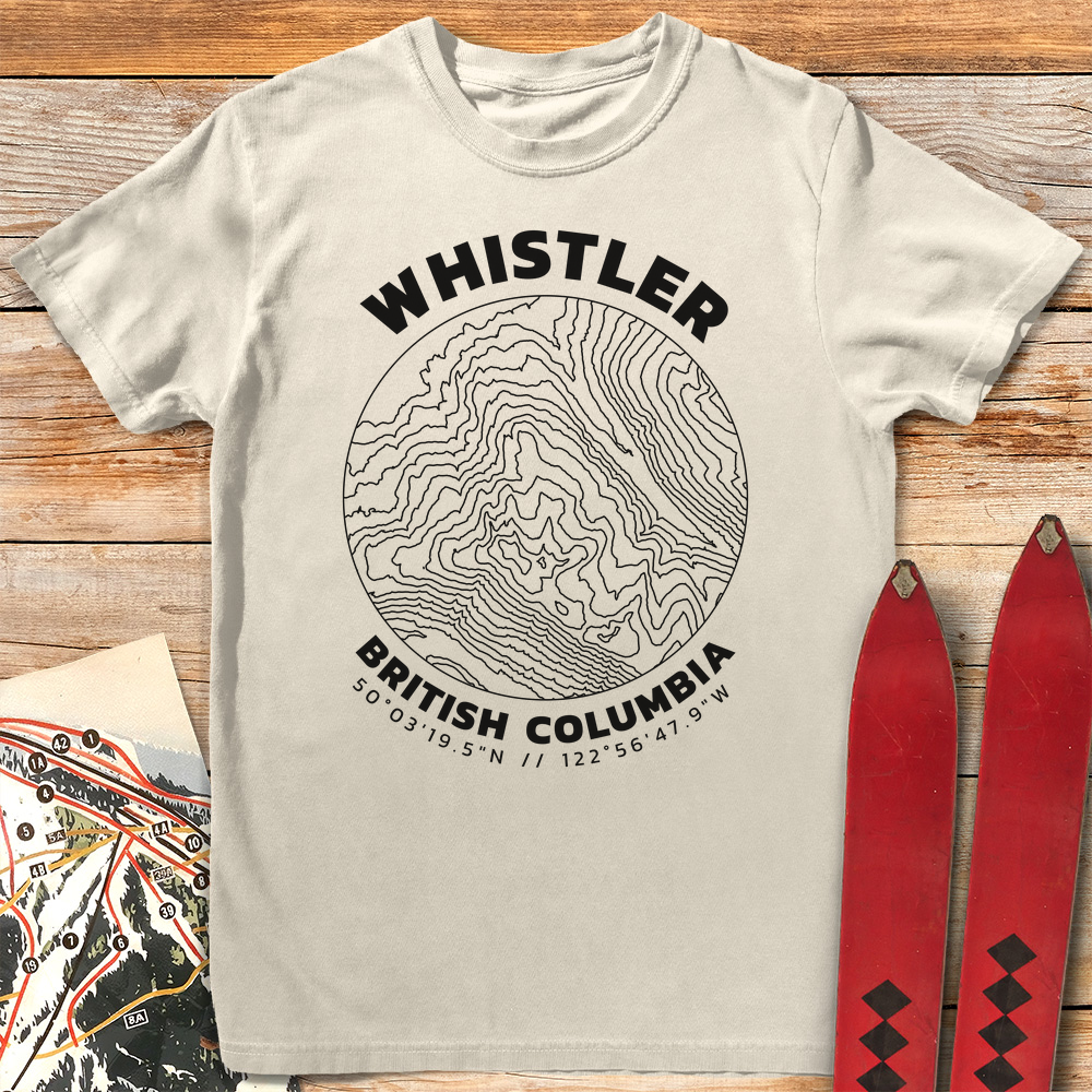 Whistler Topo Map