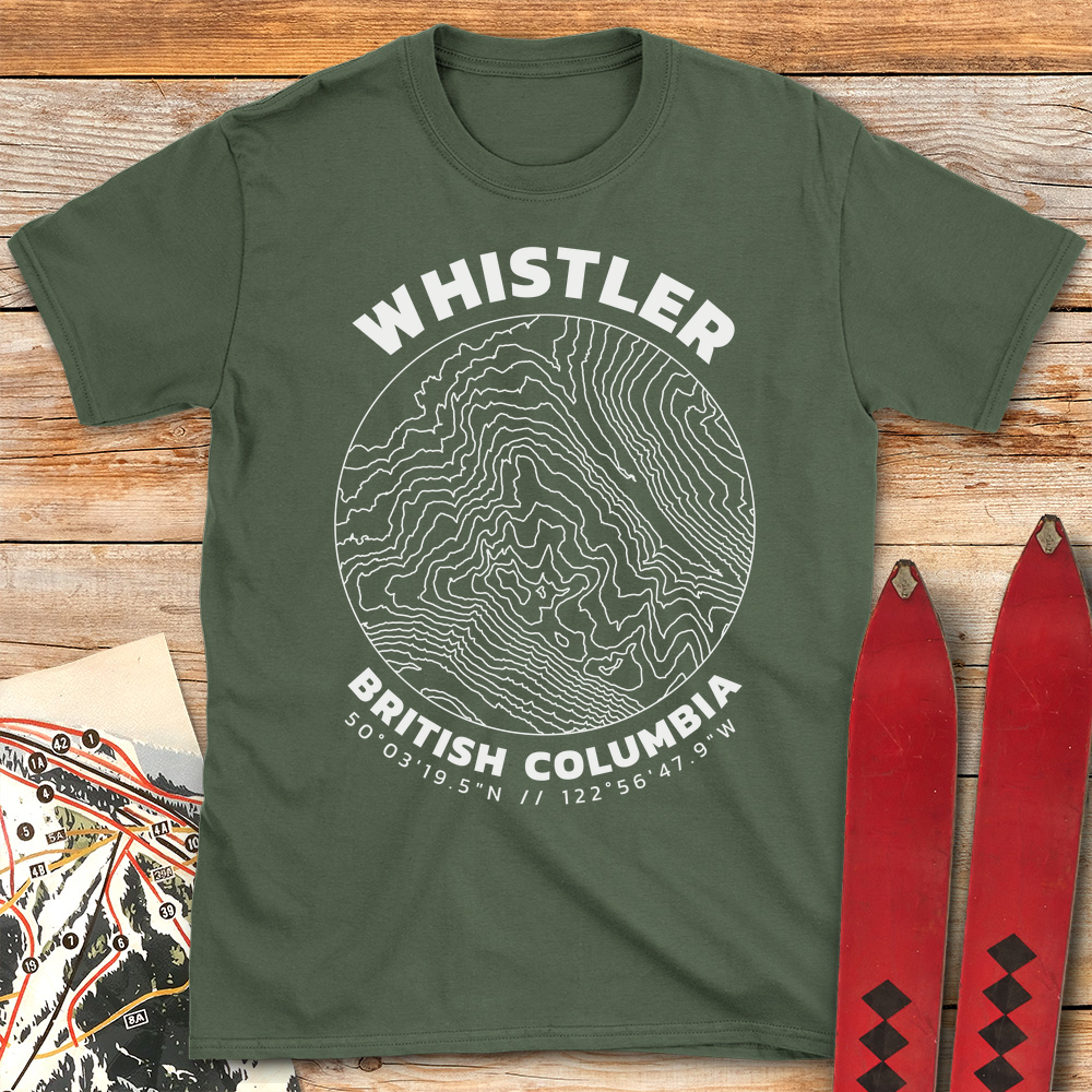 Whistler Topo Map