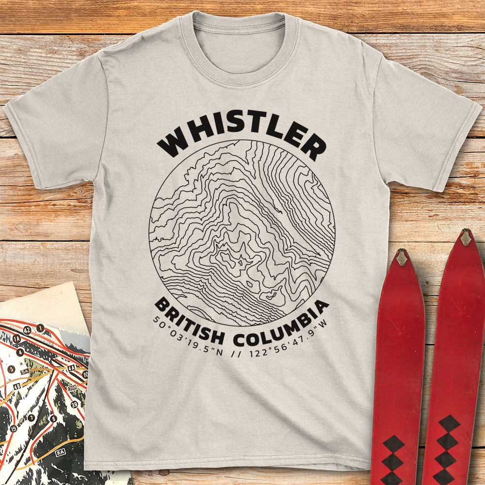 Whistler Topo Map