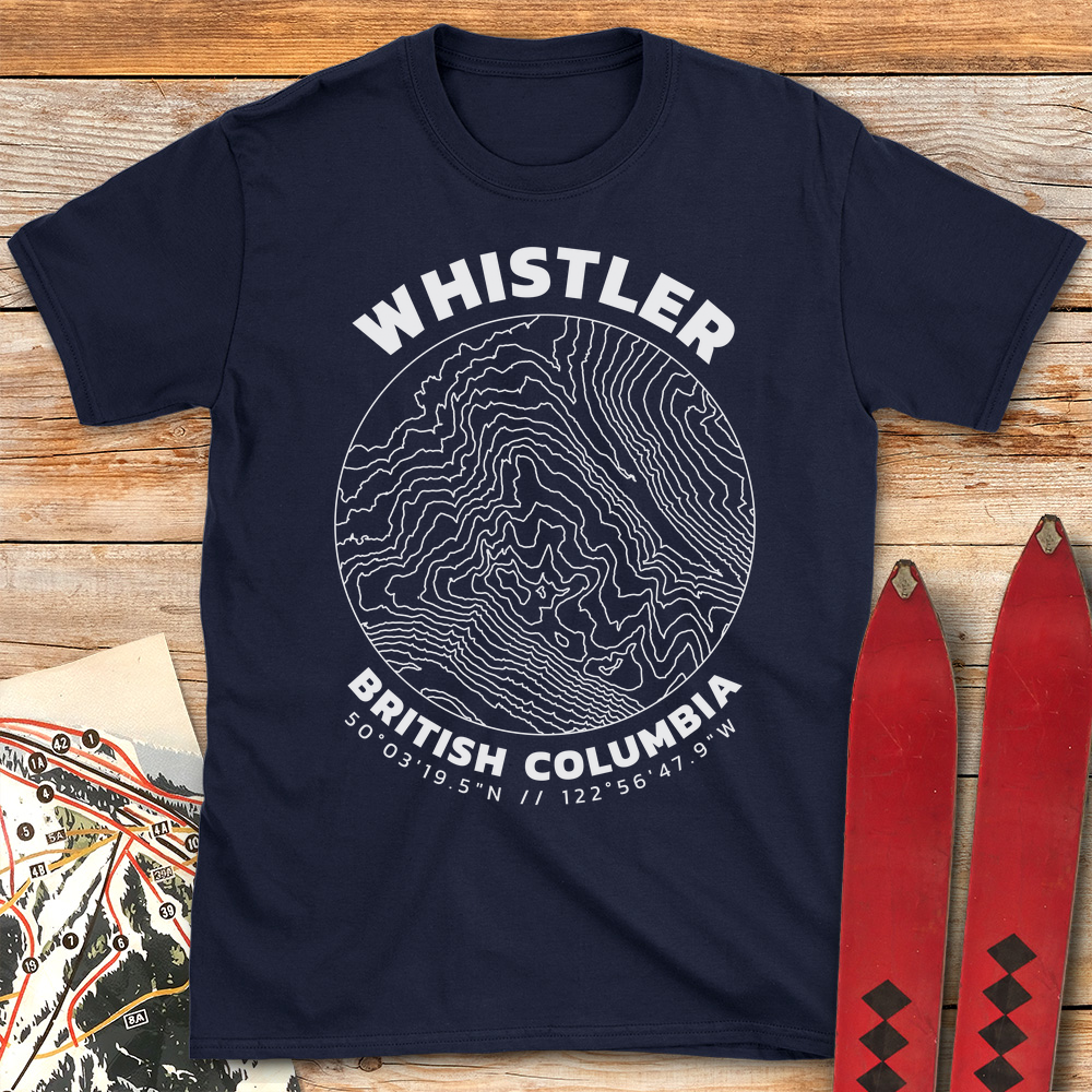 Whistler Topo Map