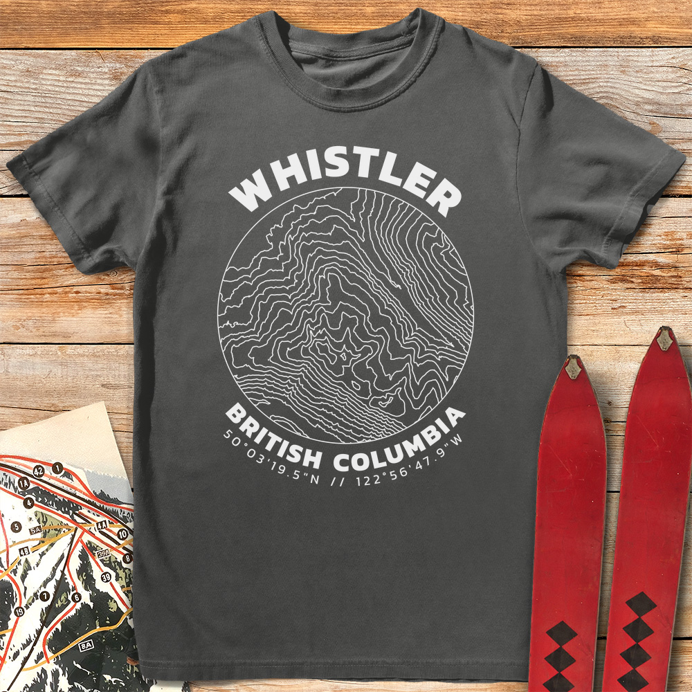 Whistler Topo Map