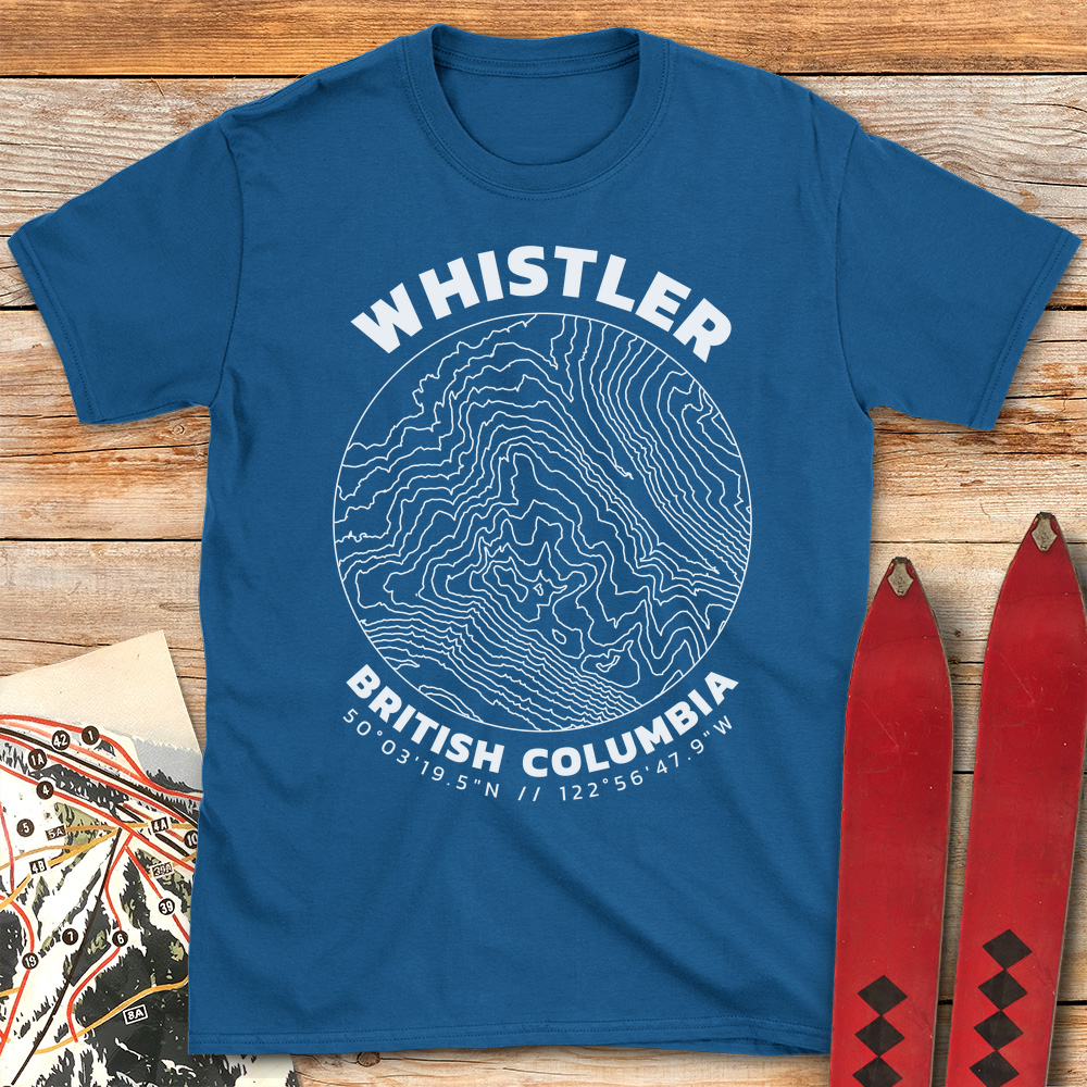 Whistler Topo Map