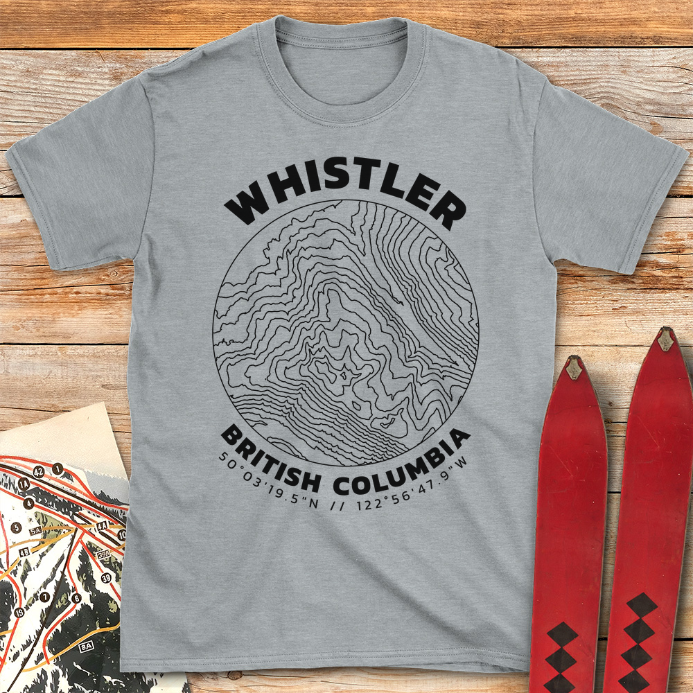 Whistler Topo Map