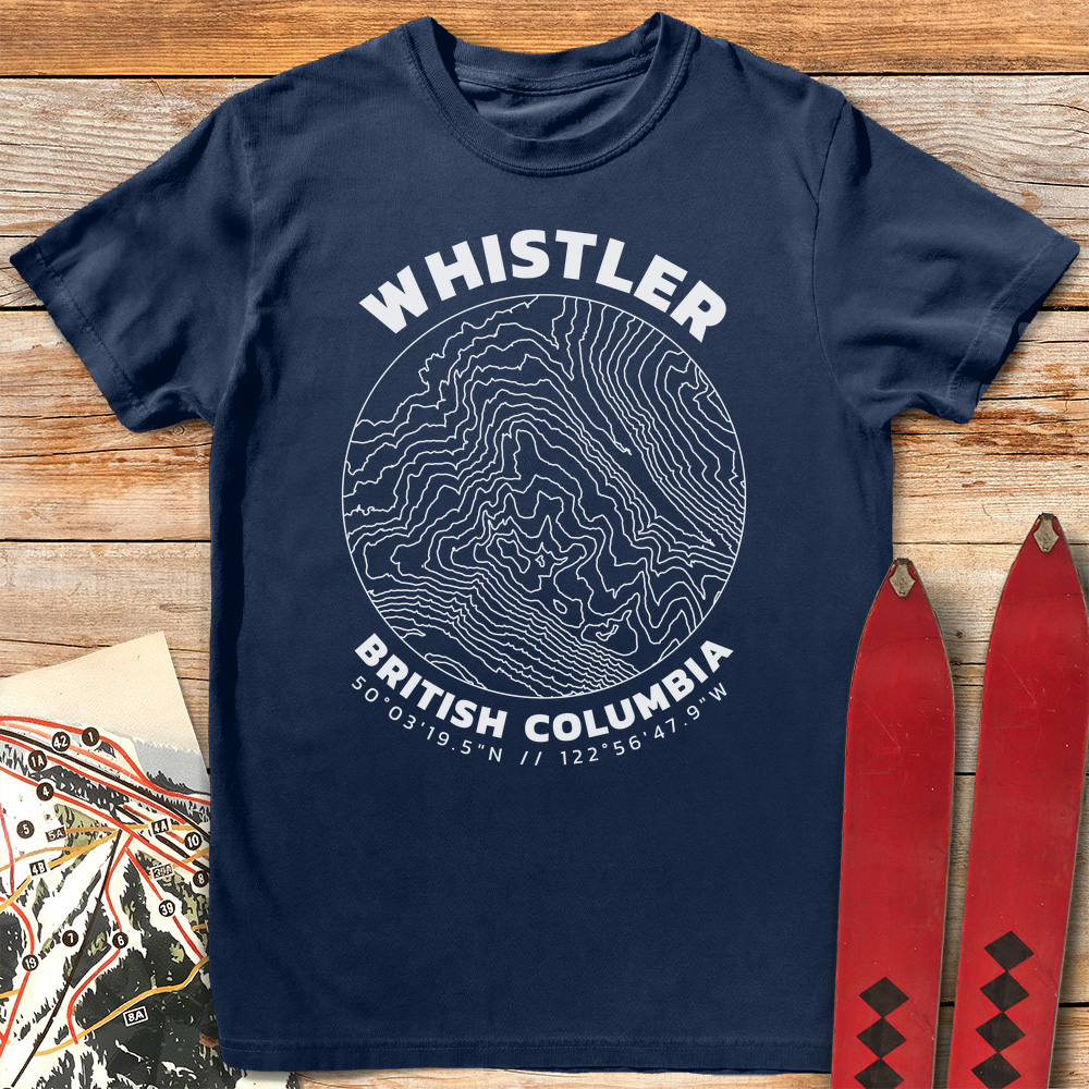 Whistler Topo Map