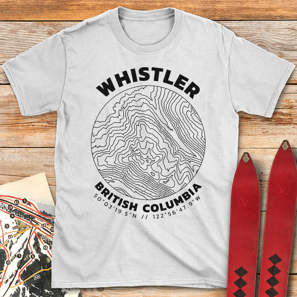Whistler Topo Map