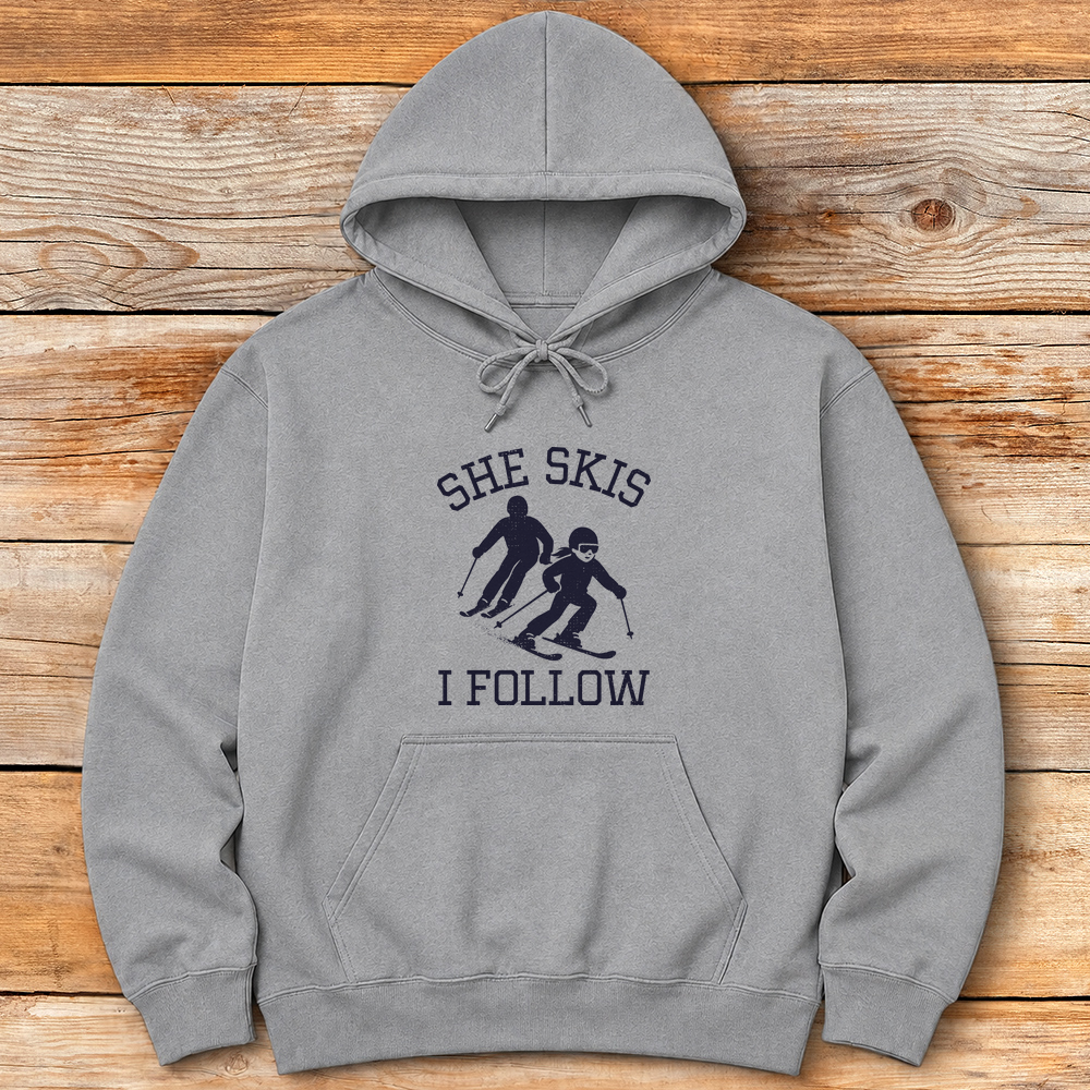 She Skis I Follow