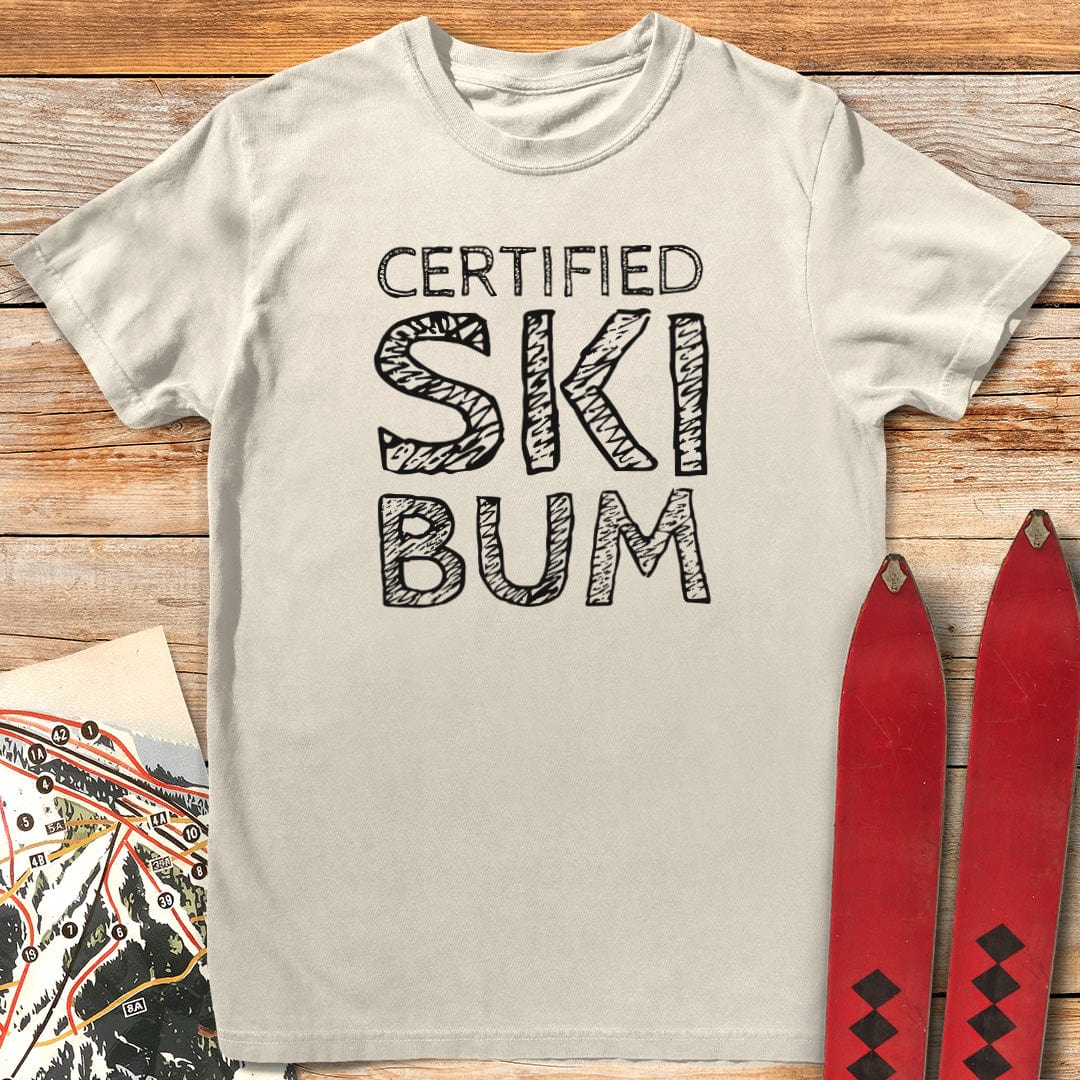 Certified Ski Bum T-Shirt