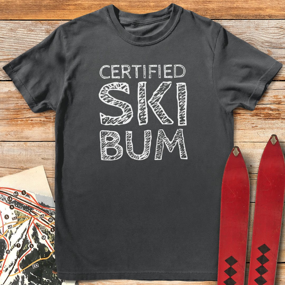 Certified Ski Bum T-Shirt