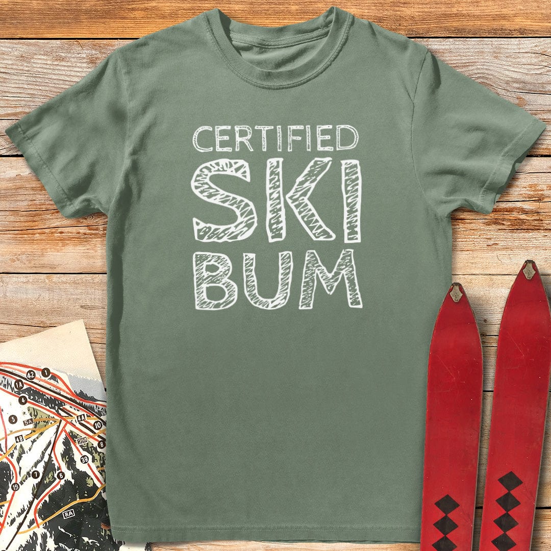 Certified Ski Bum T-Shirt