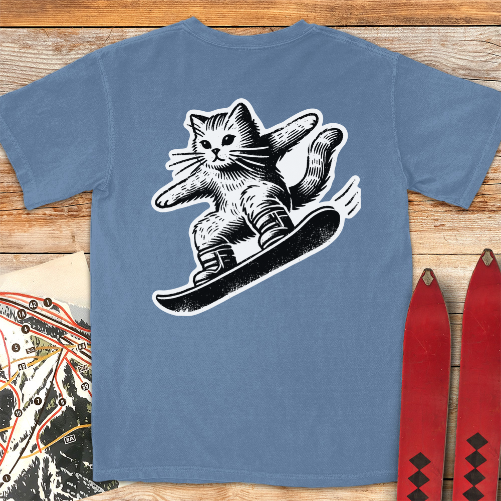 Shred Kitty Snowboarding