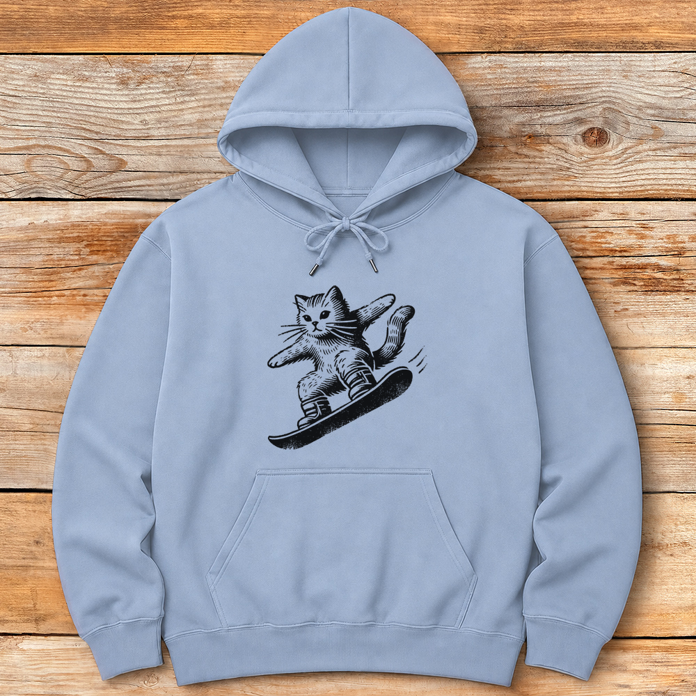 Shred Kitty Snowboarding