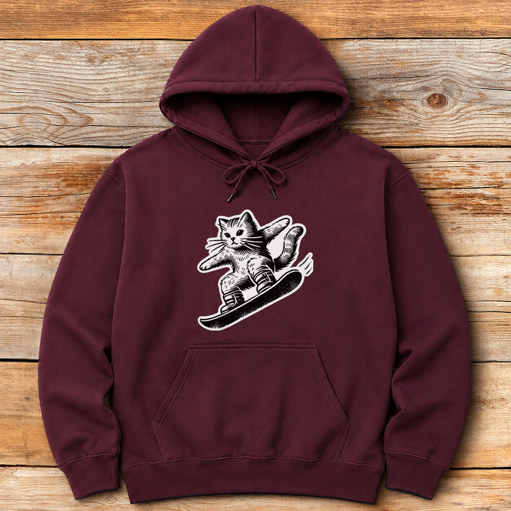 Shred Kitty Snowboarding