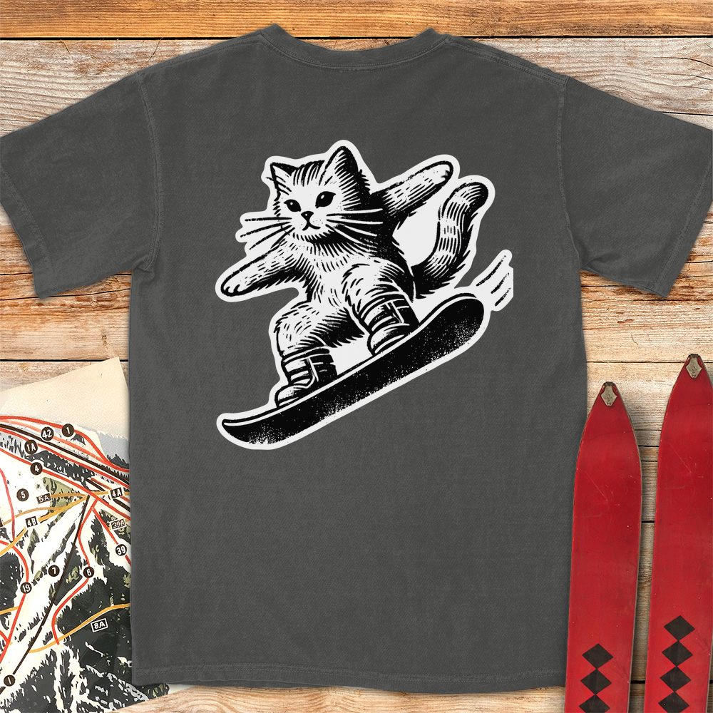 Shred Kitty Snowboarding