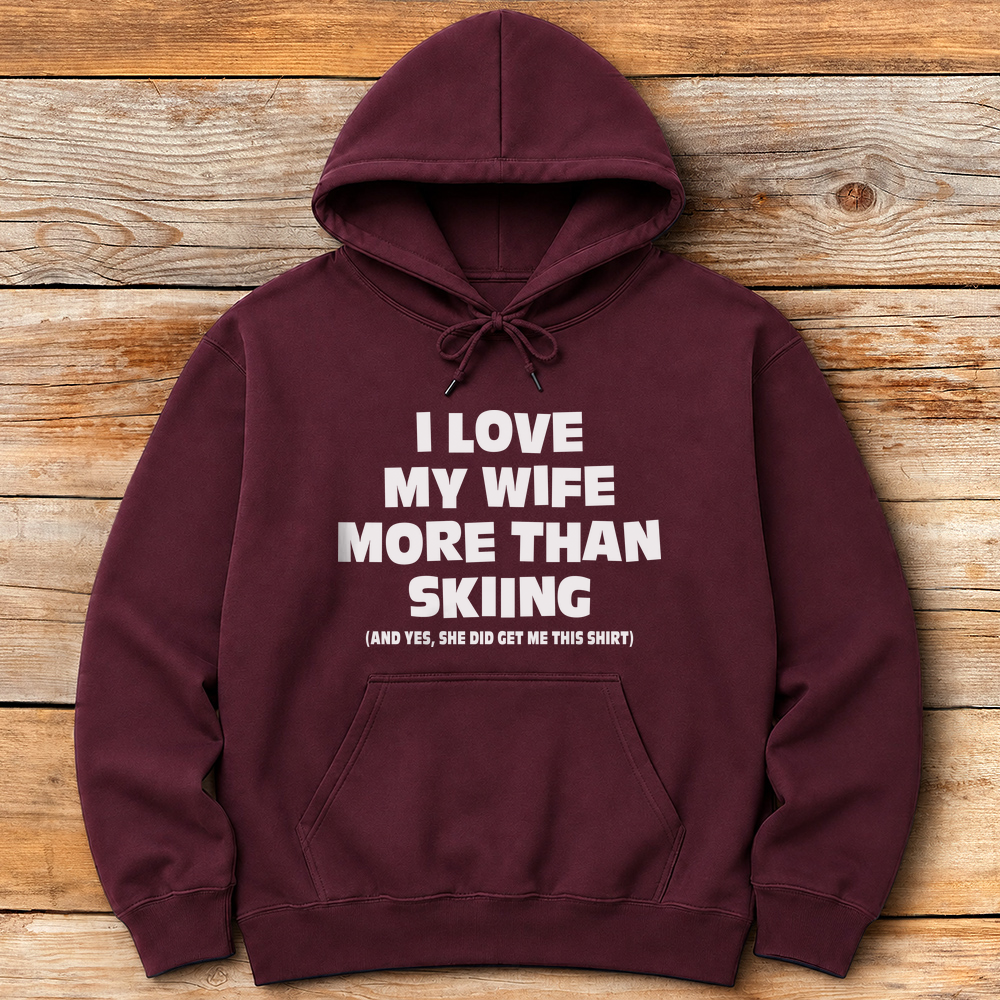Wife Over Skiing