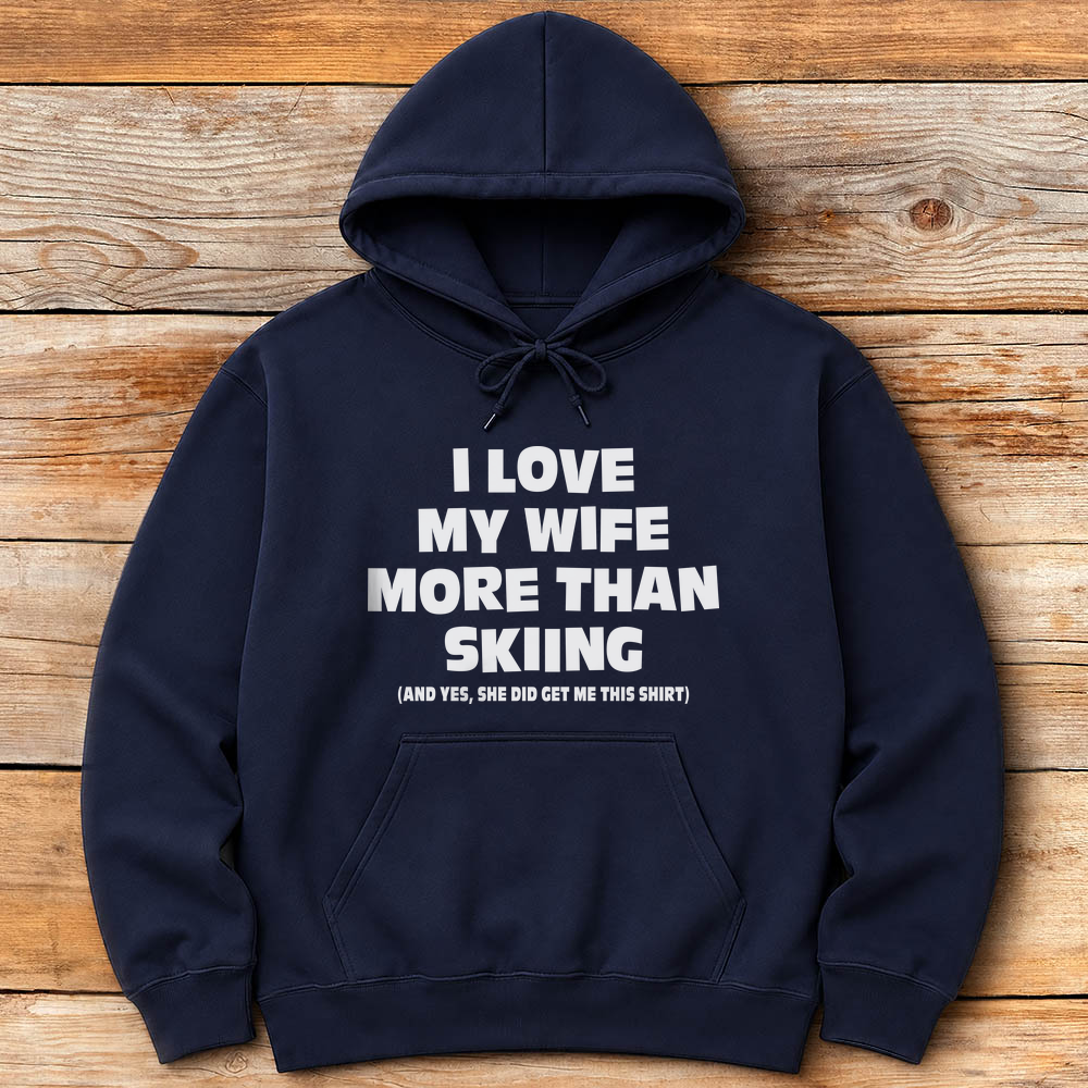 Wife Over Skiing