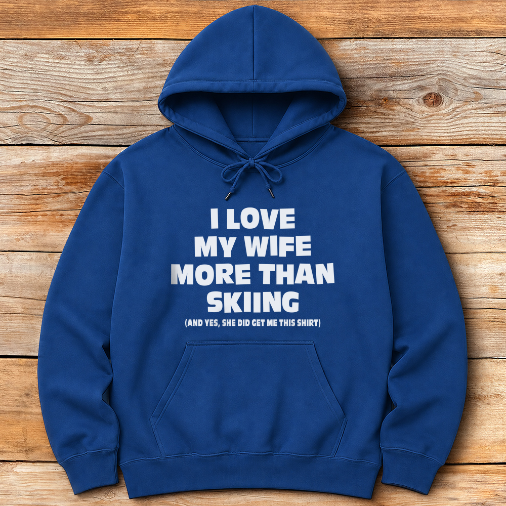 Wife Over Skiing