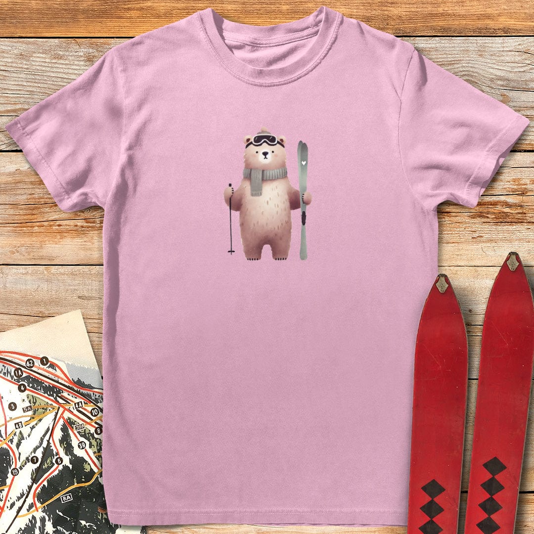 Cute Ski Bear T-Shirt