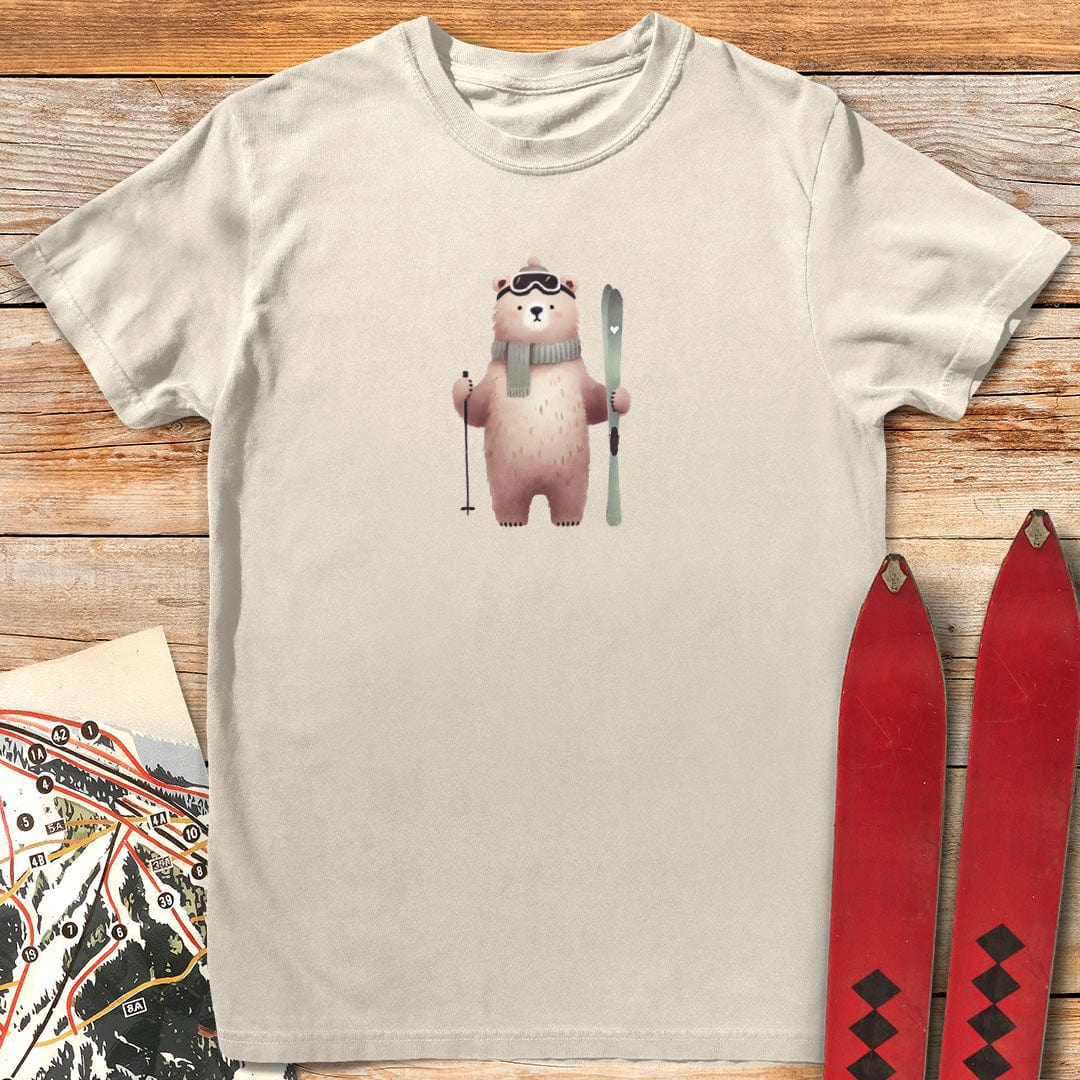 Cute Ski Bear T-Shirt