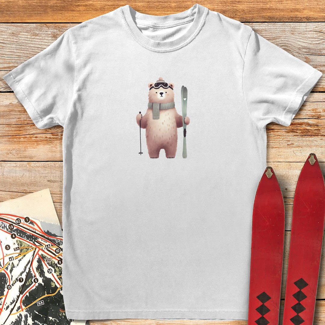 Cute Ski Bear T-Shirt